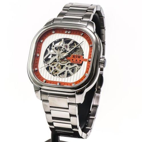 RSW - Le Locle automatic skeleton - RSWA122SK-SS-13 - Zonder, Sieraden, Tassen en Uiterlijk, Horloges | Heren