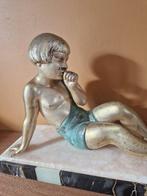 Georges Van de Voorde (1878-1970) - sculptuur, La jeune, Antiek en Kunst