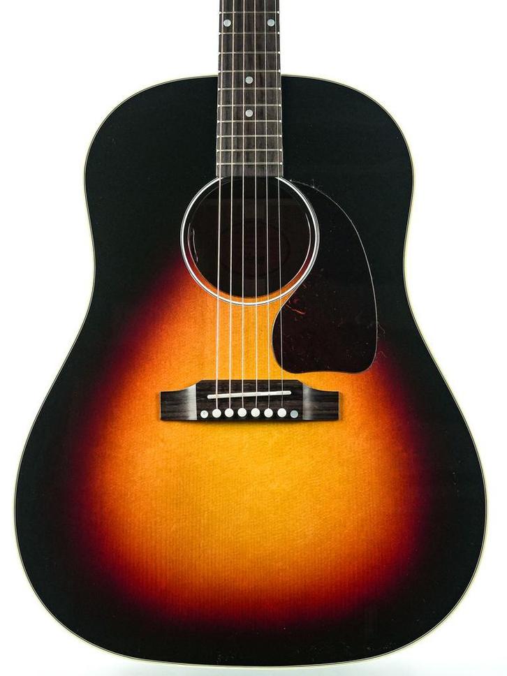 Gibson Custom J45 Standard Red Spruce Tri Burst, Muziek en Instrumenten, Snaarinstrumenten | Gitaren | Akoestisch, Western- of Steelstringgitaar