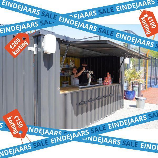 Horeca verkoop kiosk / te koop / laagste prijs  OP=OP, Doe-het-zelf en Verbouw, Containers