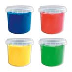 SES Vingerverf 4 primaire kleuren x 110ml, Verzenden, Nieuw, Knutselen