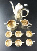 Koffieservies - Mokka-Service - 9-teilig - Wien - .800