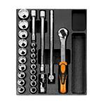 Inlegbak Met Assortiment Gereedschap T83-24 Beta Tools, Verzenden, Nieuw