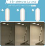 Aigostar 10A52 - LED Bureaulamp - Dimbaar - 3 Helderheid - V, Verzenden, Zo goed als nieuw