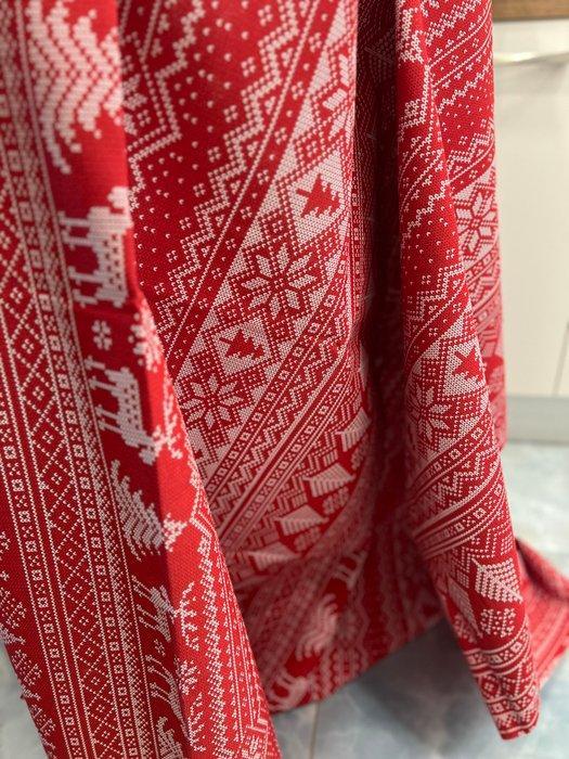 Typisch Tirols kerstdoek. - Tafelkleed - 240 cm - 135 cm, Diversen, Kerst