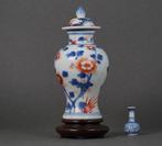 Vaas - Porselein - China - Kangxi (1662-1722) - Pioenrozen