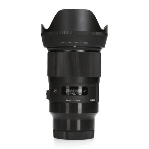 Sigma 28mm F1.4 DG HSM Art - L-Mount, Audio, Tv en Foto, Fotografie | Lenzen en Objectieven, Zo goed als nieuw, Ophalen of Verzenden