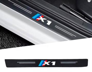 BMW X1 dorpel bescherm sticker4 deurs beschikbaar voor biedingen