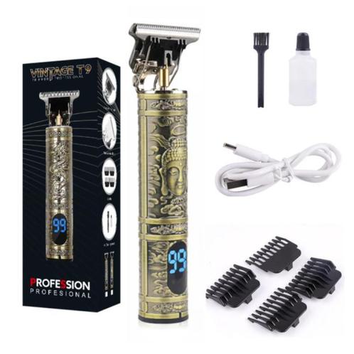 Retro T9 Tondeuse met LCD Scherm - Draadloze Trimmer, Telecommunicatie, Mobiele telefoons | Toebehoren en Onderdelen, Nieuw, Verzenden