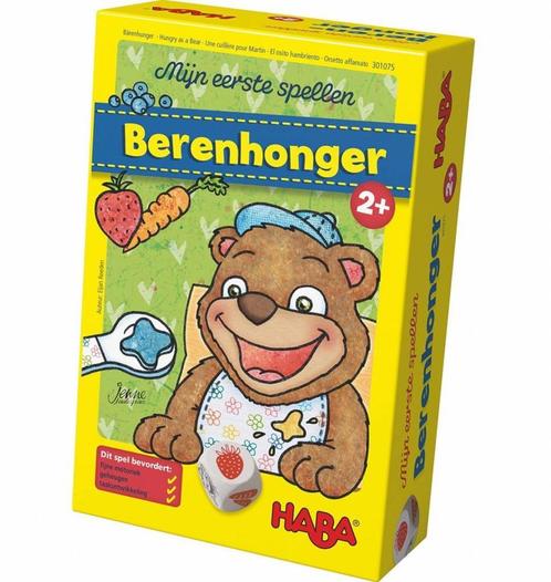 Mijn Eerste Spellen - Berenhonger | Haba - Kinderspellen, Hobby en Vrije tijd, Gezelschapsspellen | Bordspellen, Nieuw, Verzenden