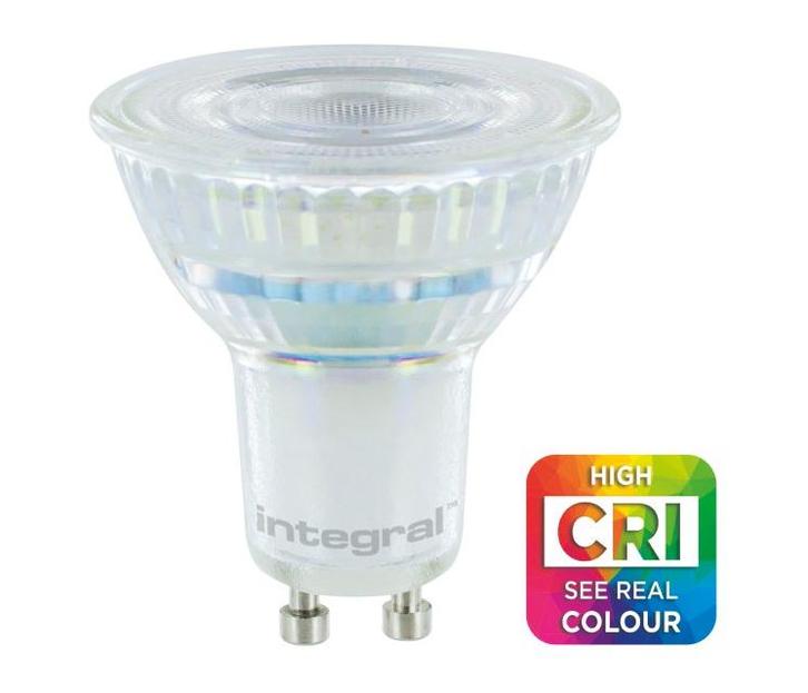 Integral LED GU10 4W 345lm 3000K 36º Dimbaar Ø5cm | Cri95., Huis en Inrichting, Lampen | Overige, Nieuw, Ophalen of Verzenden