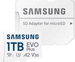 Samsung EVO Plus - Micro SD Kaart - Inclusief SD Adapter - 1, Audio, Tv en Foto, Fotografie | Geheugenkaarten, Verzenden, Nieuw