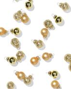 HEMA Kerstballen set 3.2cm glas mini goud - 36 stuks, Diversen, Kerst, Verzenden, Nieuw