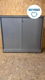 Ahrend roldeurkast - 110x120x45cm - zilvergrijs met alu...., Nieuw in verpakking