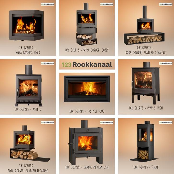 Dik Geurts kachel voordelig / scherpe prijs, Huis en Inrichting, Kachels, Vrijstaand, Nieuw, Hout, Ophalen of Verzenden