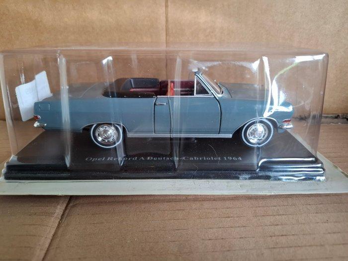 Whitebox, Hachette 1:24 - Modelauto (2) - Opel Rekord A, Hobby en Vrije tijd, Modelauto's | 1:5 tot 1:12