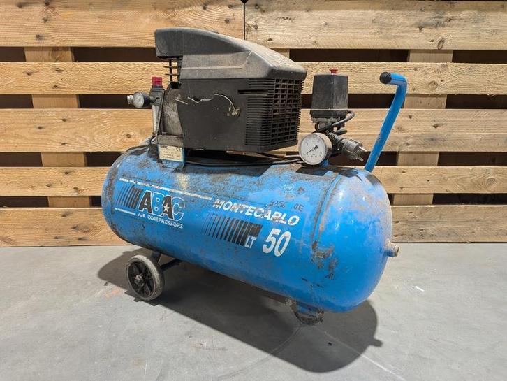 Compressor, ABAC, MONTECARLO 220 CE AL-FITT, 1997, Doe-het-zelf en Verbouw, Compressors