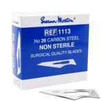 Scalpelmesjes Swann Morton 100 stuks - niet steriel - 1113, Verzenden, Nieuw