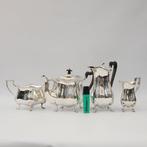 Koffie- en theeservies - .925 zilver - Walker & Hall., Antiek en Kunst, Antiek | Goud en Zilver