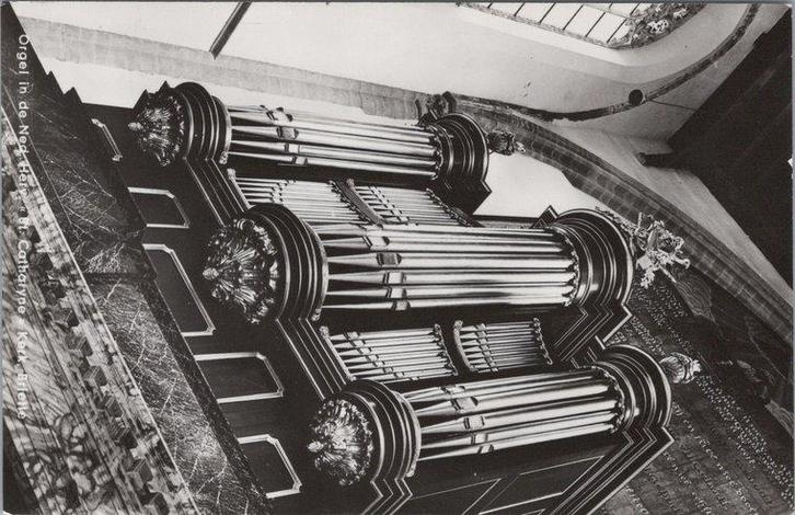 BRIELLE - Orgel in de Ned. Herv. St. Catharyne Kerk, Verzamelen, Ansichtkaarten | Nederland, Verzenden