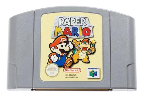 Paper Mario [Nintendo 64], Spelcomputers en Games, Games | Nintendo 64, Zo goed als nieuw, Ophalen of Verzenden