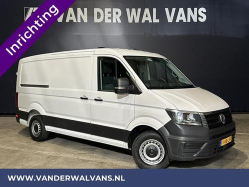 Volkswagen Crafter 2.0 TDI 140 pk L3H2 L2H1 Inrichting Euro6, Auto's, Bestelauto's, Lease, Handgeschakeld, Diesel, Plug-in hybride