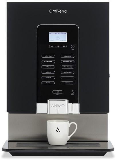Animo Optivend 32NG  Black - koffiemachinene - Gereviseerd, Witgoed en Apparatuur, Koffiezetapparaten, Overige typen, Refurbished