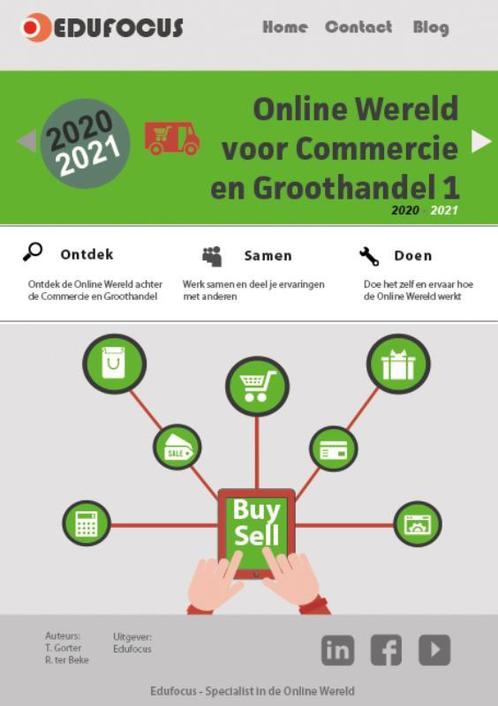 Online Wereld voor Commercie en Groothandel 1  9789492442567, Boeken, Wetenschap, Zo goed als nieuw, Verzenden