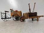 Model fiets (2) - kruiwagen en bloemenfiets