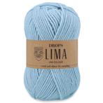 DROPS Lima Uni Colour - 9027 lichtblauw - Wol Garen, Ophalen of Verzenden, Nieuw