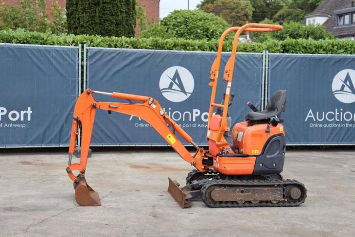 Veiling: Minigraver Kubota U10-3 Diesel 7.4kW 2015, Zakelijke goederen, Machines en Bouw | Kranen en Graafmachines, Graafmachine