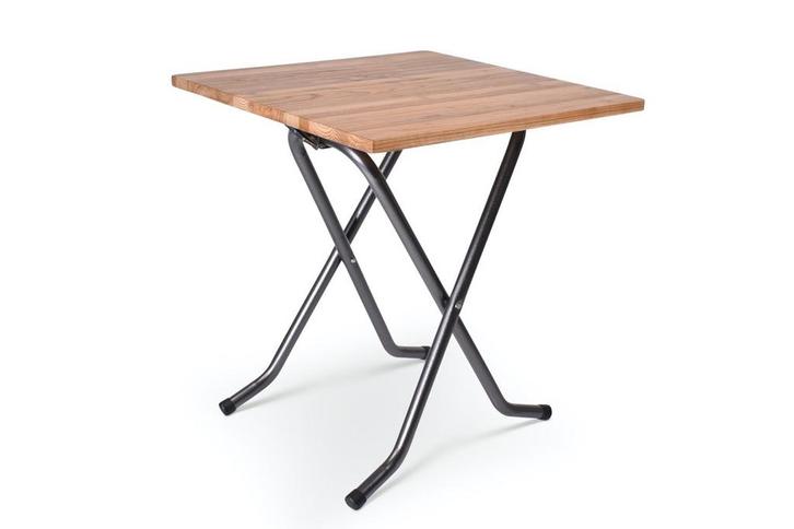 Terrastafel Ibiza | Blad 70x70cm, Tuin en Terras, Tuintafels, Nieuw, Kunststof, Vierkant, Ophalen of Verzenden