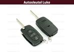 Audi 3-knops klapsleutel, kleine batterij-plaats
