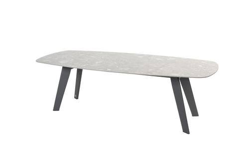 Taste by 4 Seasons Manolo tuintafel barrelvorm antraciet met, Tuin en Terras, Tuinsets en Loungesets, Ophalen of Verzenden