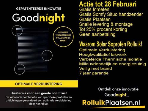 Solar Rolluiken Actie tot 28 Februari 25% Korting, Doe-het-zelf en Verbouw, Rolluiken, Overige kleuren, Nieuw, 200 cm of meer