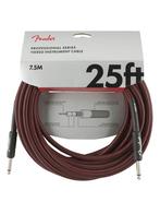 Fender Professional Tweed instrument kabel 7.5m rood, Muziek en Instrumenten, Verzenden, Nieuw