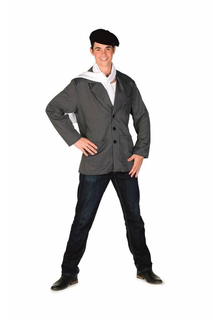 Jas Boer Krijtstreep Man, Kleding | Heren, Carnavalskleding en Feestkleding, Nieuw, Ophalen of Verzenden
