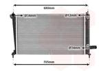 RADIATOR VOOR SAAB 9-5 YS3E 1997-2005 5193388, Ophalen of Verzenden, Nieuw
