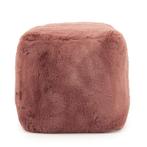 Hocker Mosa - Bourgondië - 240204 - By-boo pillows & plaids, Nieuw