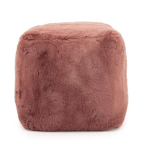 Hocker Mosa - Bourgondië - 240204 - By-boo pillows & plaids, Huis en Inrichting, Woonaccessoires | Wanddecoraties, Nieuw