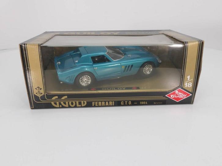 Schaal 1:18 Guiloy 67525 G.Gold Ferrari GTO 1964 #3346, Hobby en Vrije tijd, Modelauto's | 1:18, Gebruikt, Ophalen of Verzenden