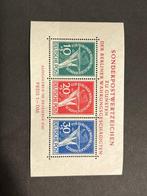 Berlijn 1949/1949 - Prachtige MH blok met minime plakker, Gestempeld