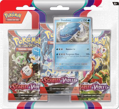 Pokémon - Scarlet & Violet - Blister - Dondozo, Hobby en Vrije tijd, Verzamelkaartspellen | Pokémon, Verzenden