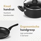 2dekans | Rochester 18-delige Pannenset met Deksels - Set, Witgoed en Apparatuur, Kookplaten, Ophalen of Verzenden, Gebruikt