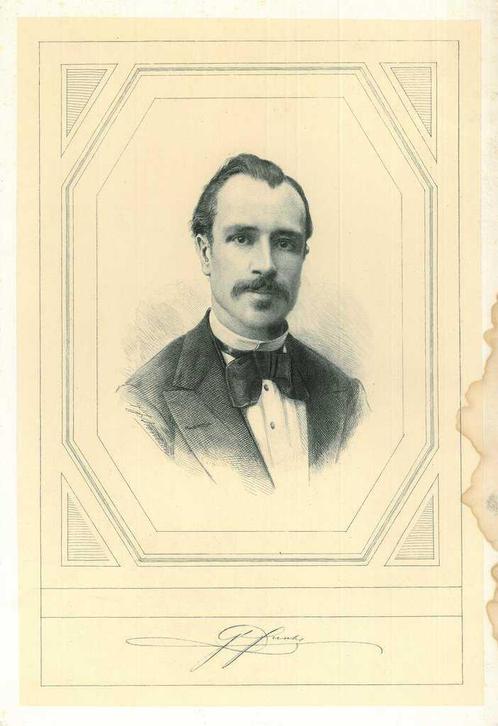 Portrait of George Lodewijk Funke, Antiek en Kunst, Kunst | Etsen en Gravures