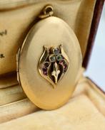 Handmade - Medaillon - 18 karaat Goud gevuld, Geel goud,