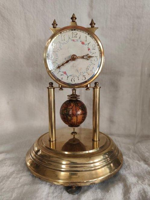 400-dagen klok - Vintage - Verguld messing - 1960-1970, Antiek en Kunst, Antiek | Klokken