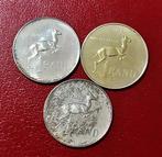 Zuid-Afrika. 1 Rand 1966 Proof & 1967 Proof & 1968 Proof -