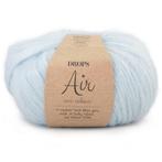 DROPS Air Uni Colour - 18 ochtendmist - Wol Garen, Hobby en Vrije tijd, Breien en Haken, Ophalen of Verzenden, Nieuw
