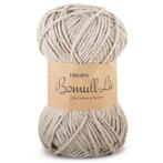 DROPS Bomull-Lin Uni Colour - 11 beige - Katoen/Linnen Gar, Ophalen of Verzenden, Nieuw